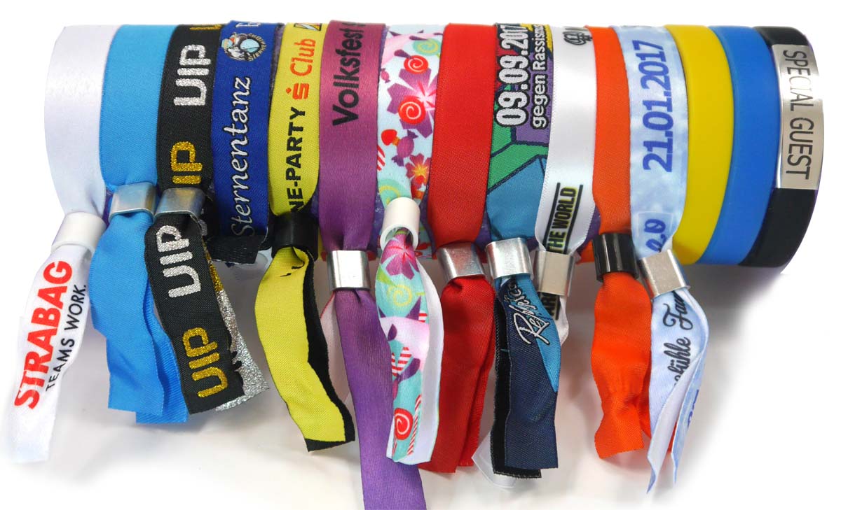 Armbänder aus Stoff oder Silikon Armbänder aus Stoff oder Silikon