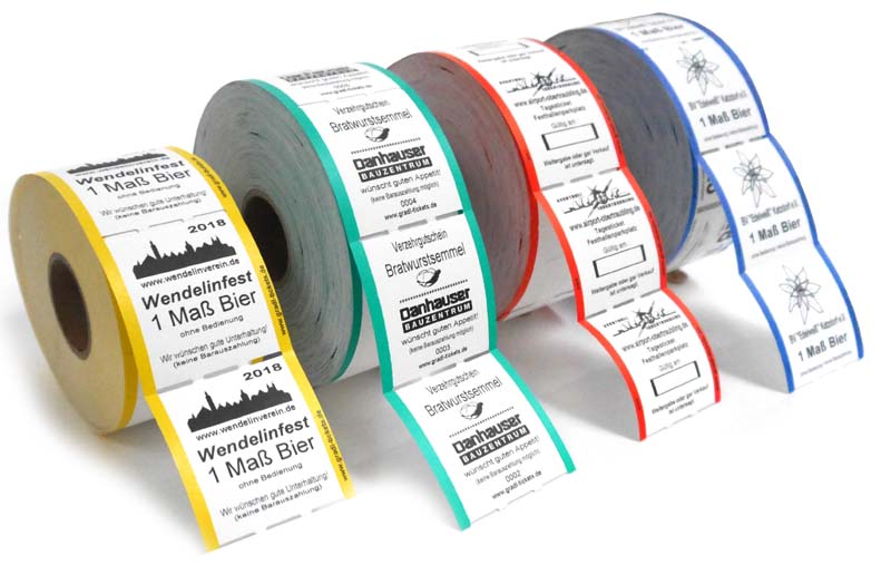 Wertmarken aus Papier Wertmarken aus Papier